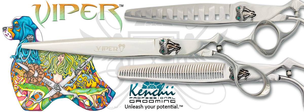 Kenchii Rose Gold 8 Curved Shear